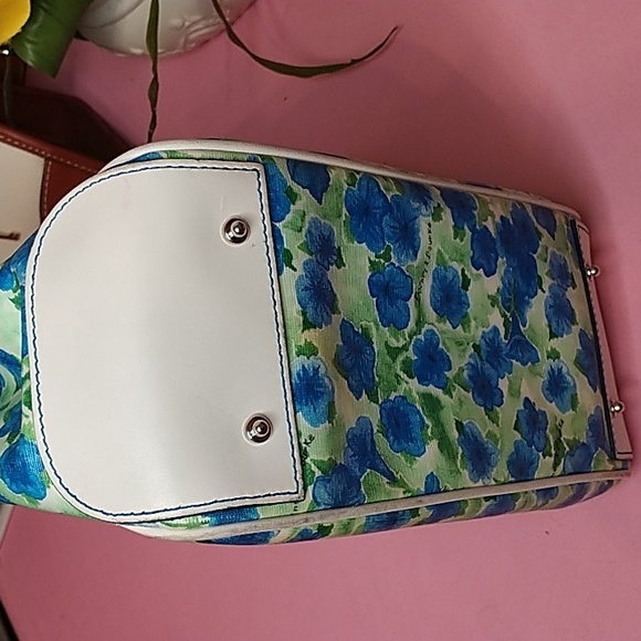 Dooney and Bourke Satchel Bag Blue Floral 💙💙💙 - Picture 11 of 11